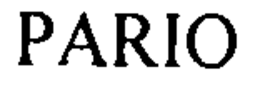 PARIO trademark