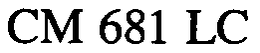 CM681LC trademark