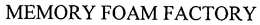 MEMORY FOAM FACTORY trademark