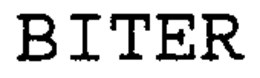 BITER trademark