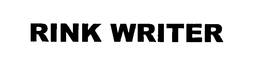 RINK WRITER trademark