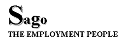 SAGO THE EMPLOYMENT PEOPLE trademark