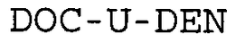 DOC-U-DEN trademark