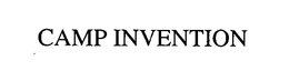 CAMP INVENTION trademark