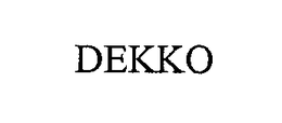 DEKKO trademark