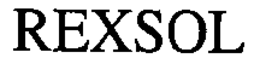 REXSOL trademark