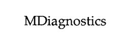 MDIAGNOSTICS trademark