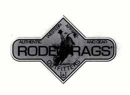 RODEO RAGS OUTFITTERS AUTHENTIC WESTERN APPAREL AND GEAR trademark