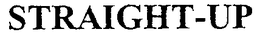 STRAIGHT-UP trademark