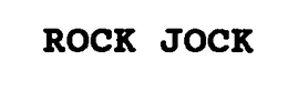 ROCK JOCK trademark