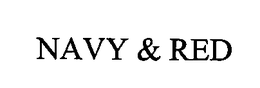 NAVY & RED trademark