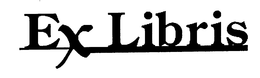EX LIBRIS trademark