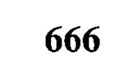 666 trademark