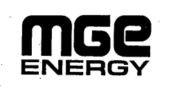 MGE ENERGY trademark