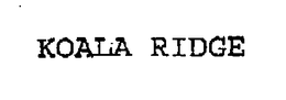 KOALA RIDGE trademark