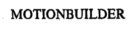 MOTIONBUILDER trademark