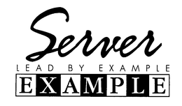 SERVER LEAD BY EXAMPLE trademark