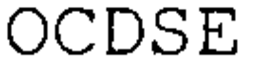 OCDSE trademark