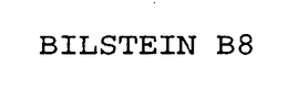 BILSTEIN B8 trademark