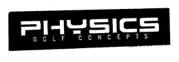 PHYSICS GOLF CONCEPTS trademark