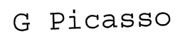 G PICASSO trademark