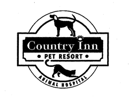 COUNTRY INN PET RESORT ANIMAL HOSPITAL trademark