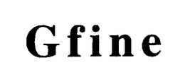 GFINE trademark
