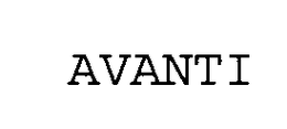 AVANTI trademark