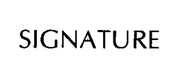 SIGNATURE trademark
