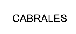 CABRALES trademark