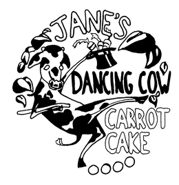 JANE'S DANCING COW CARROT CAKE trademark