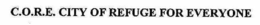 C.O.R.E. CITY OF REFUGE FOR EVERYONE trademark