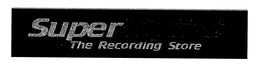 SUPERDIGITAL THE RECORDING STORE trademark