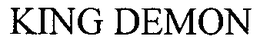 KING DEMON trademark