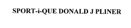 SPORT-I-QUE DONALD J PLINER trademark