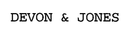 DEVON & JONES trademark