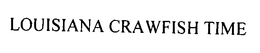 LOUISIANA CRAWFISH TIME trademark