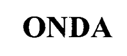 ONDA trademark