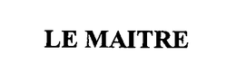 LE MAITRE trademark