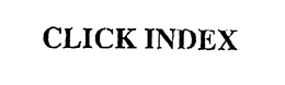 CLICK INDEX trademark