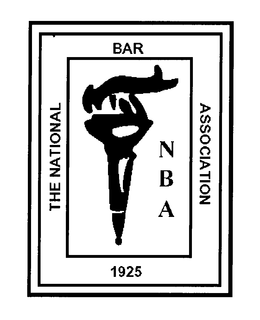 NBA THE NATIONAL BAR ASSOCIATION 1925 trademark