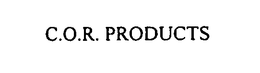 C.O.R. PRODUCTS trademark