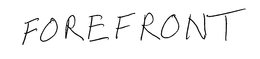 FOREFRONT trademark