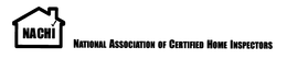 NACHI NATIONAL ASSOCIATION OF CERTIFIED HOME INSPECTORS trademark