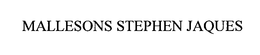MALLESONS STEPHEN JAQUES trademark