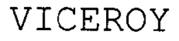 VICEROY trademark