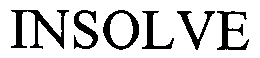 INSOLVE trademark