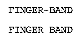 FINGER-BAND FINGER BAND trademark