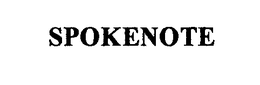 SPOKENOTE trademark