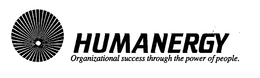 HUMANERGY ORGANIZATIONAL SUCCESS THROUGH THE POWER OF PEOPLE. trademark
